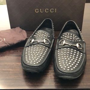 Authentic Gucci made in Italy Studded Driver